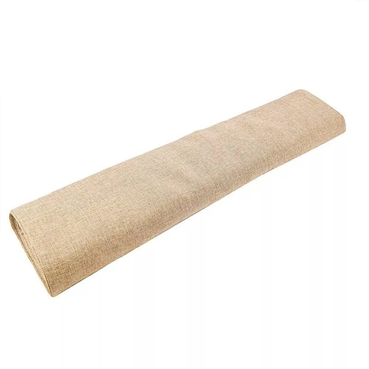 54" x 10 yards Natural Faux Burlap Fabric Roll Wedding Party Events Decorations